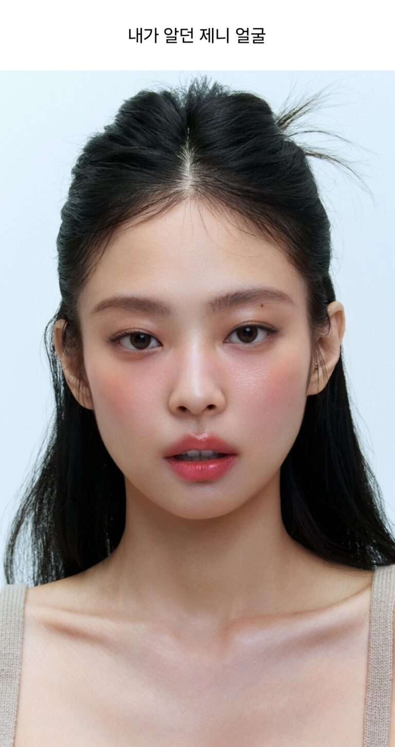 Jennie's face has recently become a hot topic in many communities