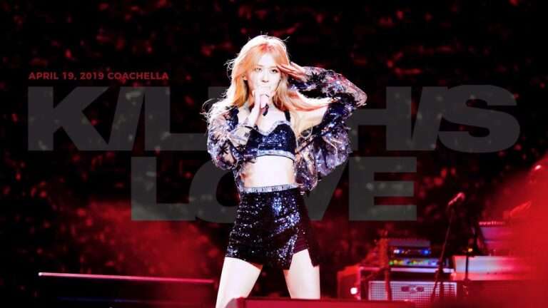 Rosé's 'KILL THIS LOVE' fancam from 2019 appears in everyone's minds every Coachella season