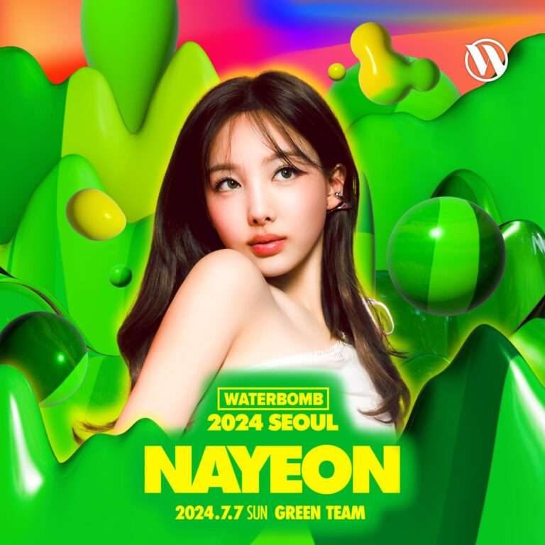 Netizens are going crazy over TWICE Nayeon appearing at Water Bomb Seoul 2024