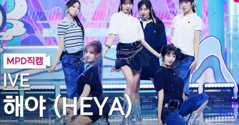 Netizens react to IVE releasing HEYA stage for the first time on M Countdown