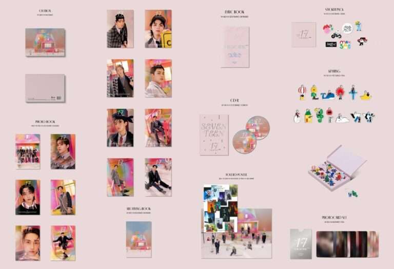 Prices of SEVENTEEN's deluxe albums that have been released so far