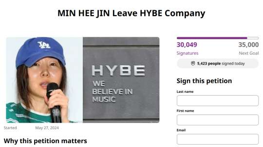 K-netizens criticized BTS fans for creating an international petition asking Min Heejin to leave HYBE