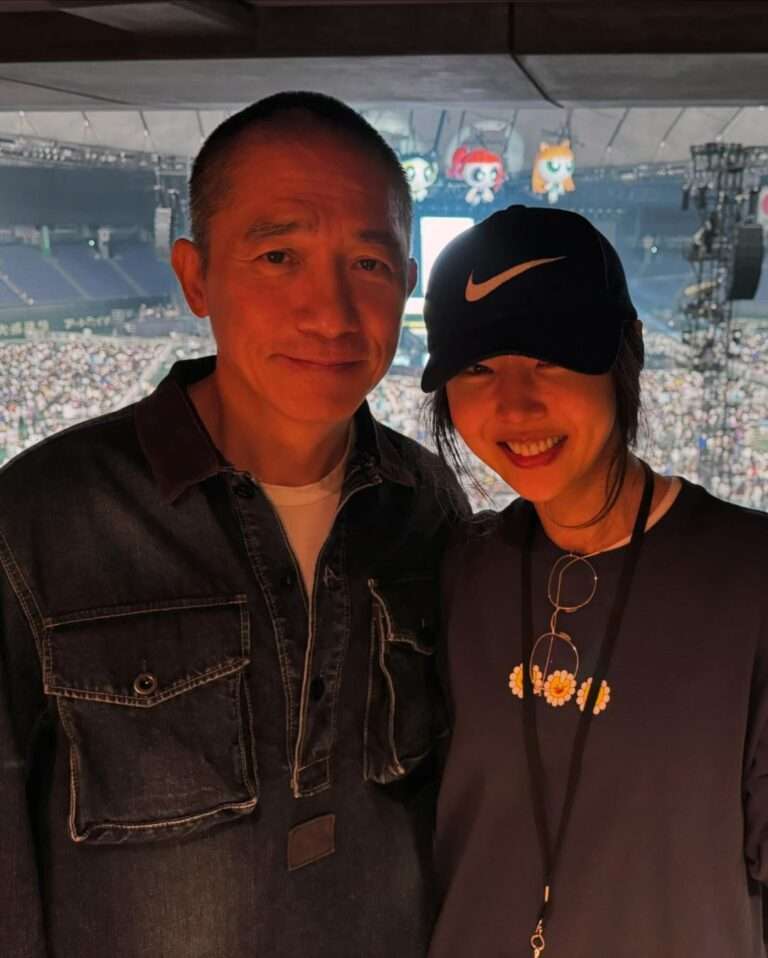 Min Heejin's Instagram with Tony Leung, Rina Sawayama and Takashi Murakami