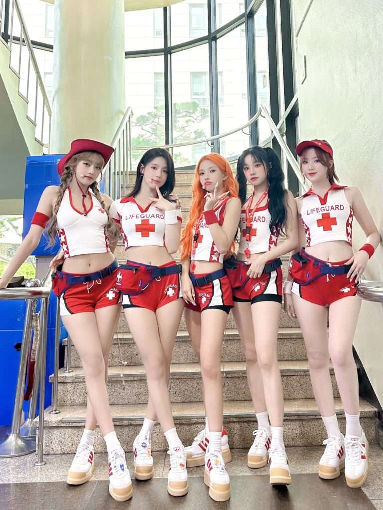 (G)I-DLE faces backlash for wearing outfits with red crosses on stage