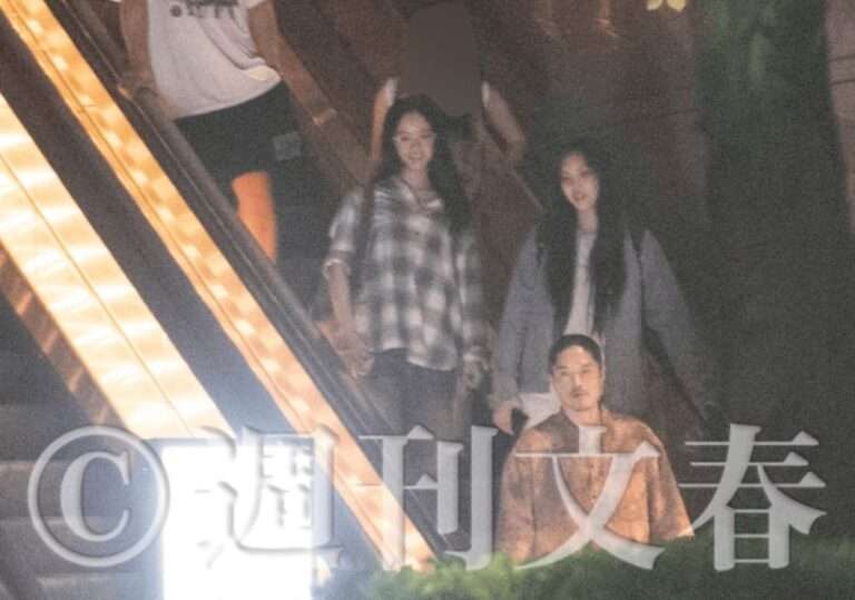 Min Heejin and NewJeans were photographed by paparazzi on Japan's Weekly Bunshun