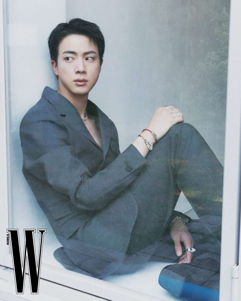 W Korea releases BTS Jin's favorite cuts from the shoot