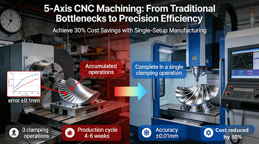 5-axis CNC machining service