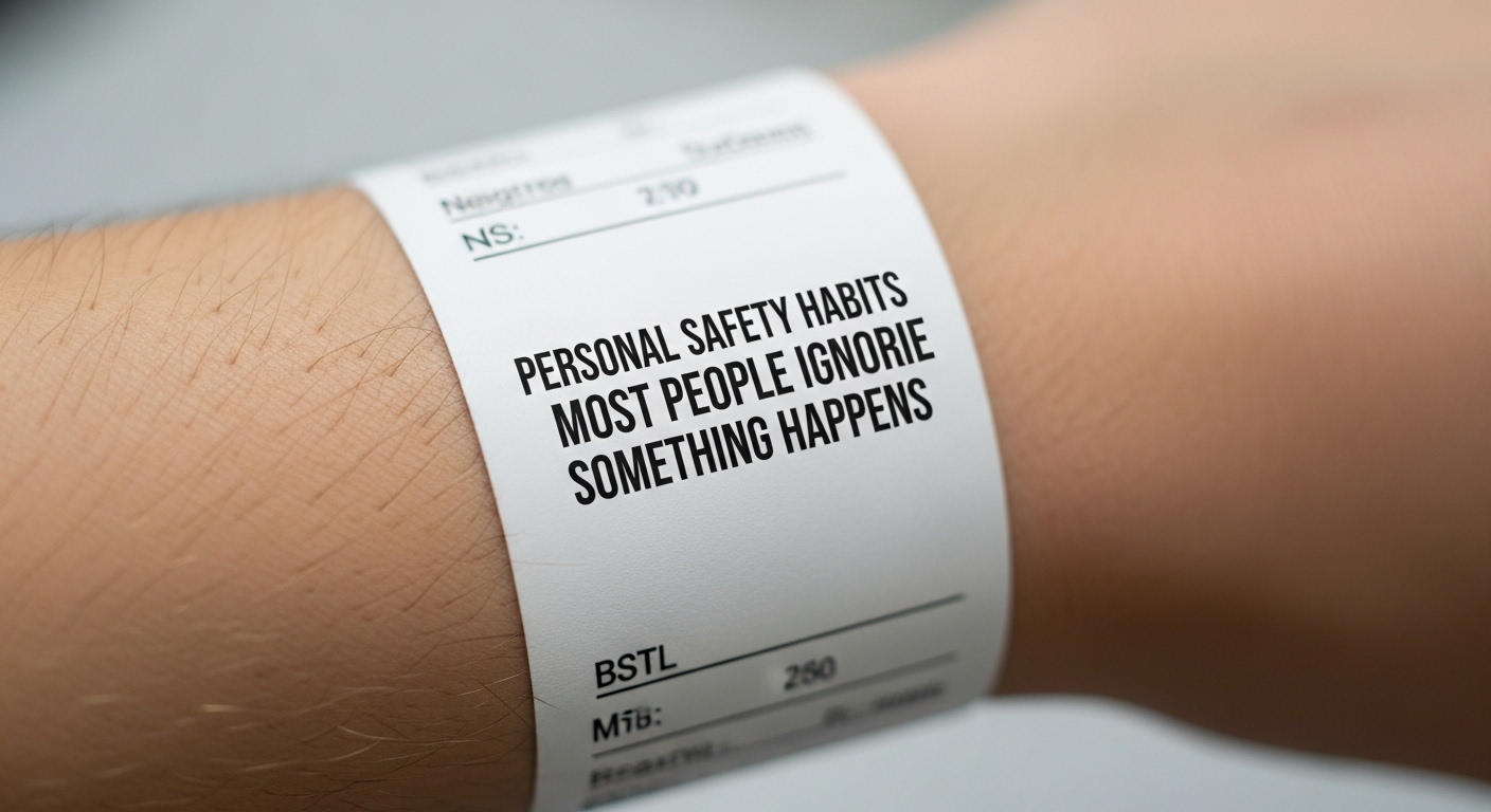 Personal Safety Habits