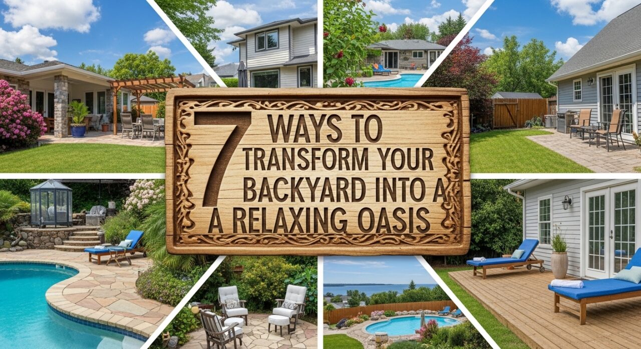 7 Ways to Transform Your Backyard Into a Relaxing Oasis