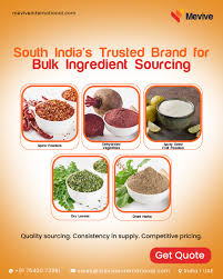 Consistent Ingredient Sourcing