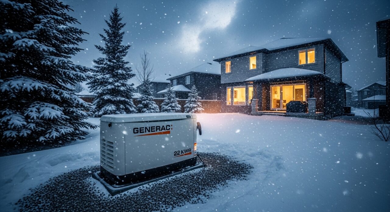 Powering Through the Storm: The 22 kW Generac Generator in Canada